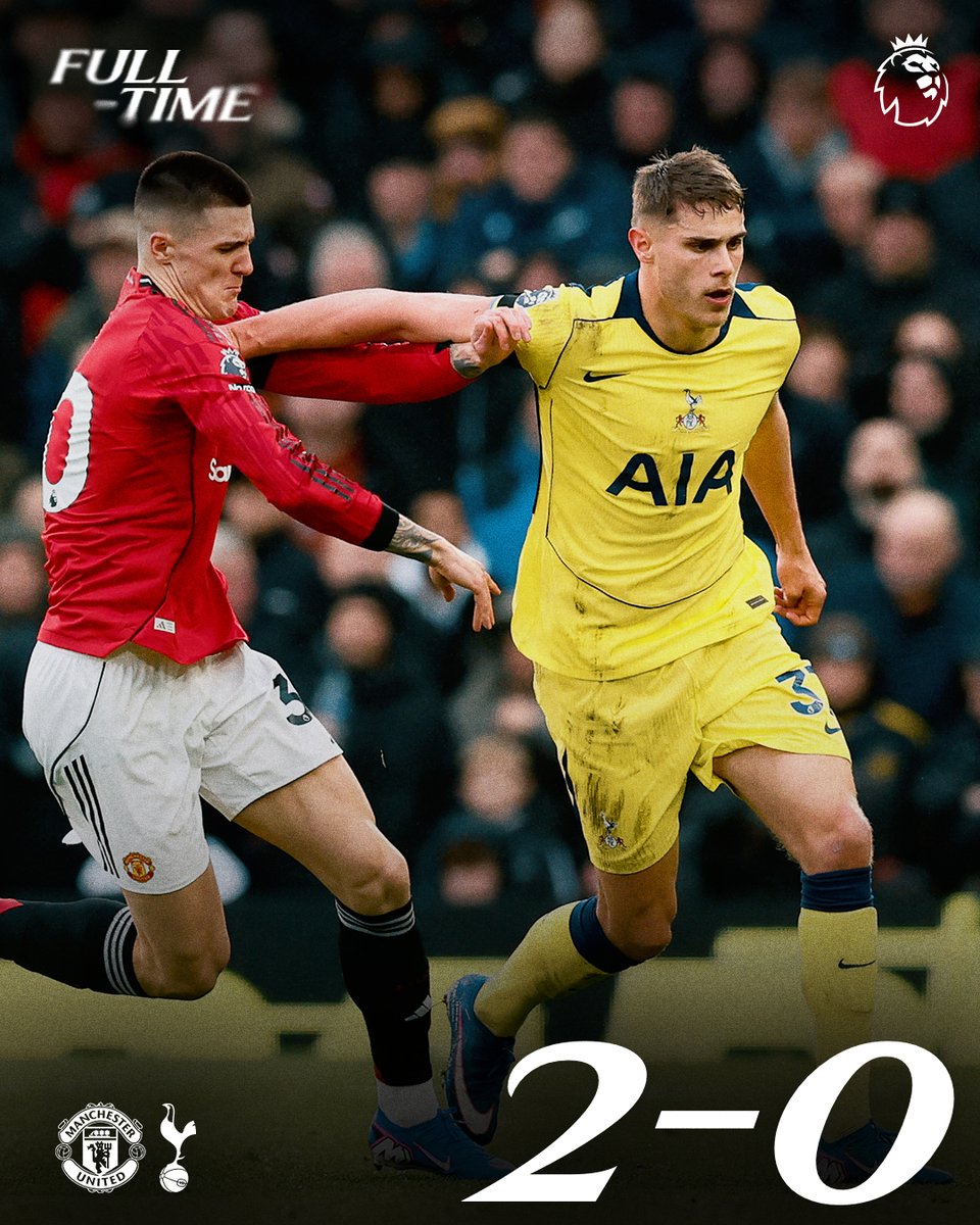Full-time at Old Trafford.