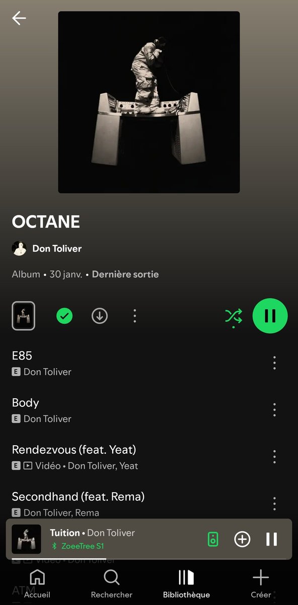 L'album de Don Toliver j'en parlerais à mes enfants