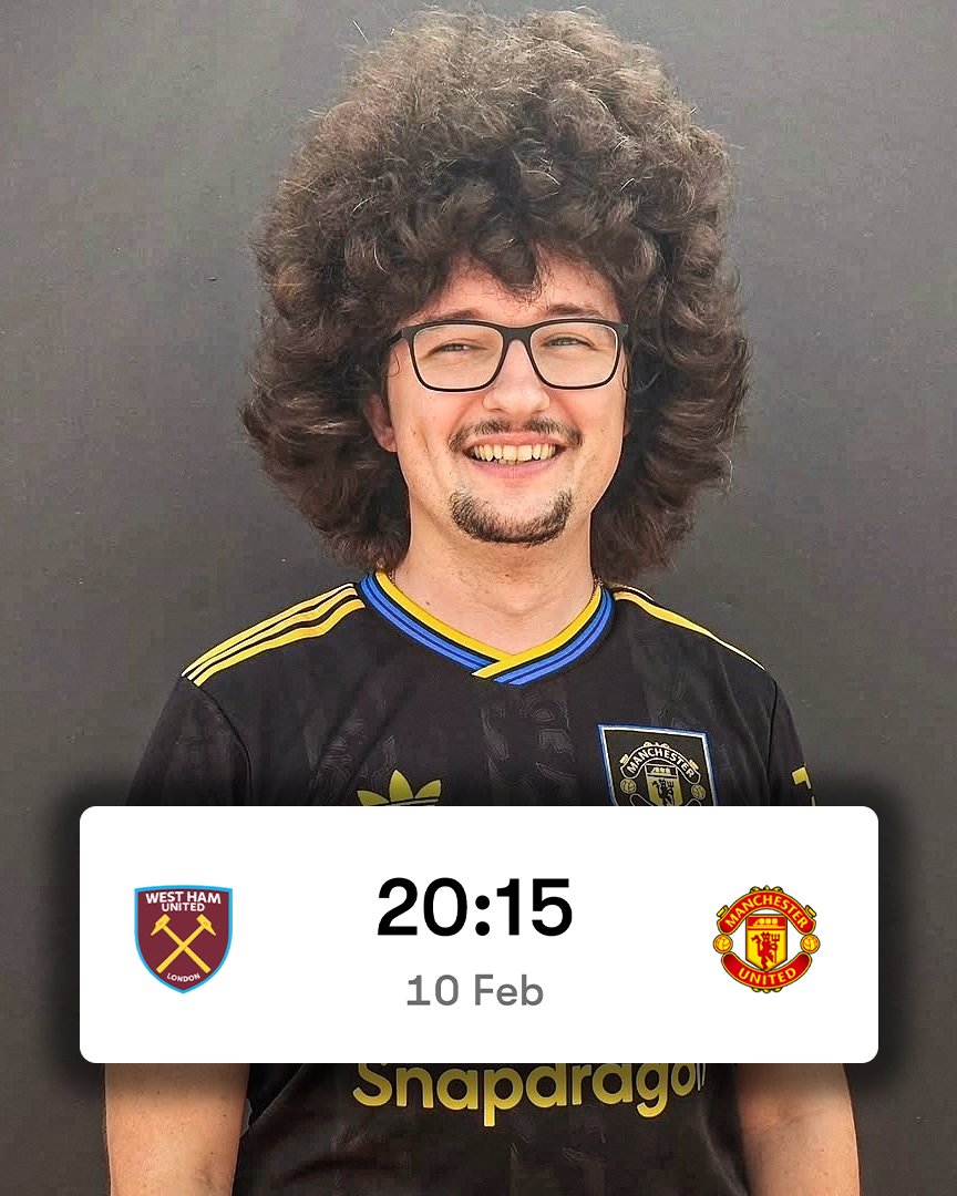 Manchester United have won four Premier League games in a row.

Tuesday, we will be there 🍿✂️