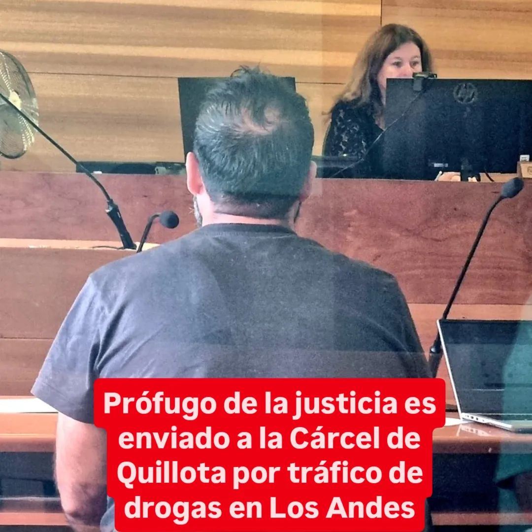 🟣 #LOSANDES  CARABINEROS DETIENEN A  PRÓFUGO DE LA JUSTICIA POR EL DELITO DE TRÁFICO DE DROGAS
 
La organización qoperaba entre los domicilios calle Creso Torres Villa Alto Aconcagua en Los Andes y Villa Crucero del Inca en Calle Larga.

Lee más en uplaradio.cl