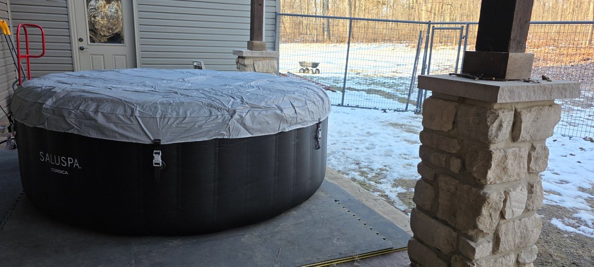 Happy Saturday Morning! I got the wife unit her b-day present. I am hoping this thing works well after it heats up!!!