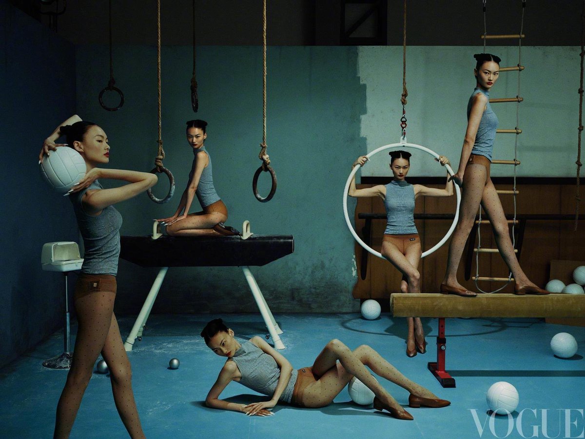 you can always trust vogue china when it comes to olympic editorials