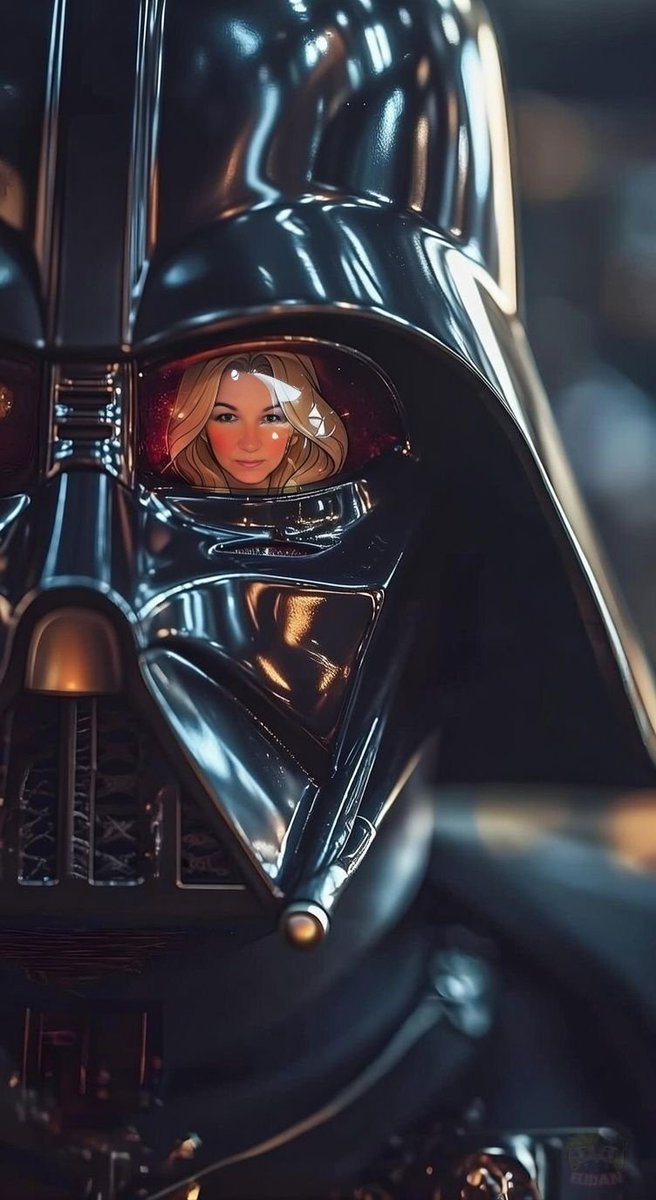 FunKatComix's tweet image. The apple of Vader's eye 👁️ 

Credit for the original art to @StarWarsDaily #DarthVader #StarWars