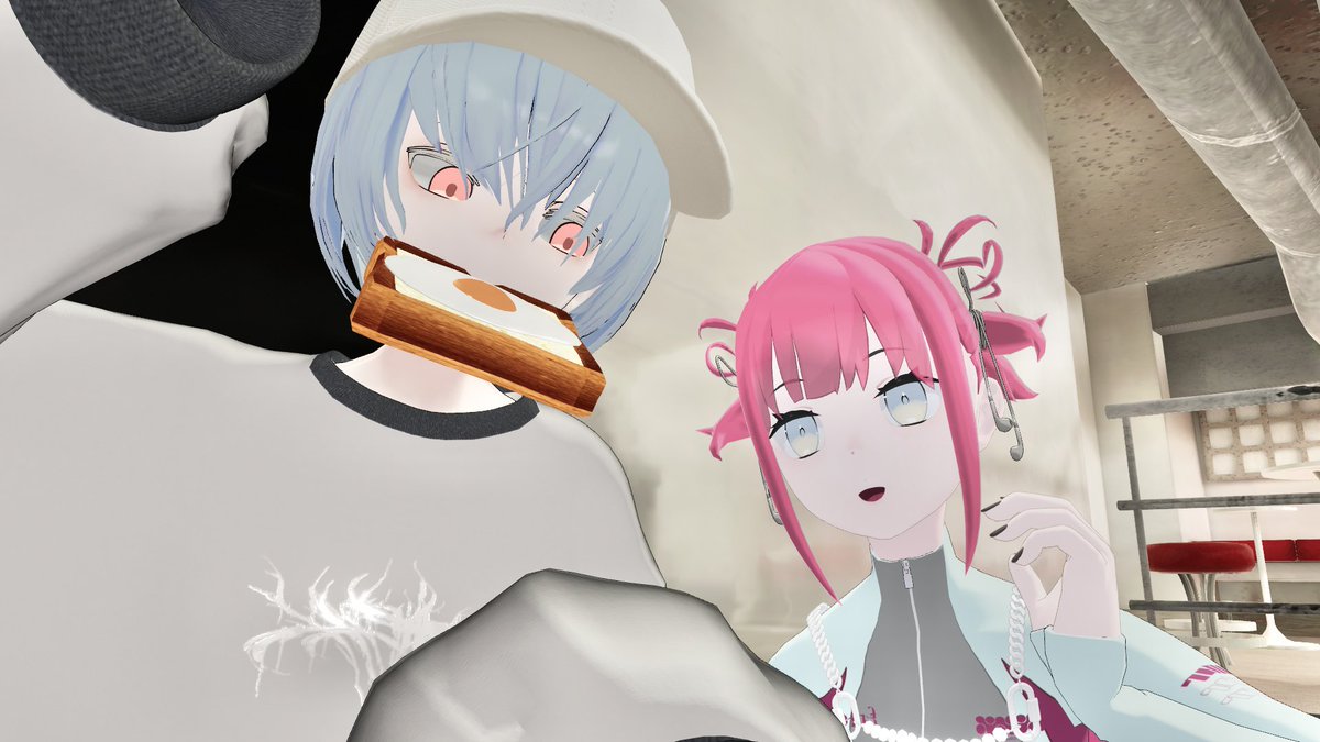 ピンク水色でかわいい、ありがとう🍳‧꙳