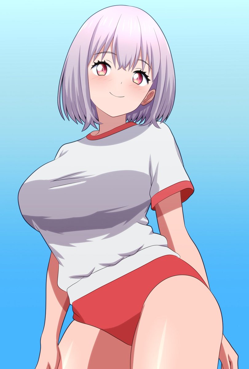 本日のアカネちゃん 脈絡なくブルマ #GRIDMAN_UNIVERSE #新条アカネ