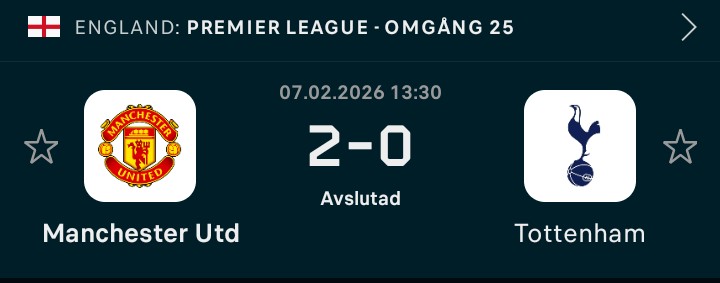 Visst, det underlättades av Romeros utvisning, men det är ändå tre riktigt sköna och snygga poäng! Fyra raka segrar nu, det trodde man inte för någon månad sedan!