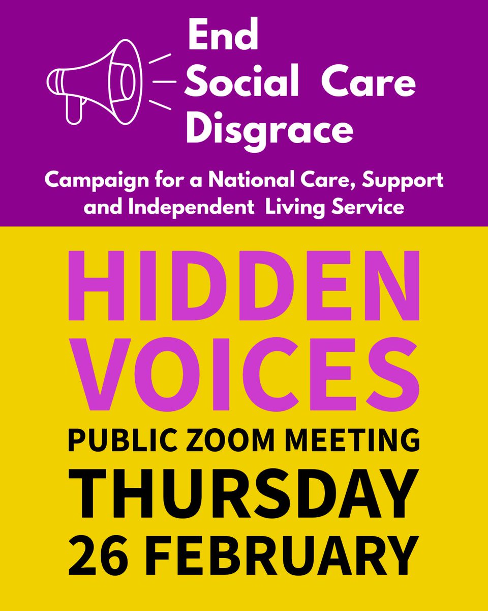 End Social Care Disgrace tweet media