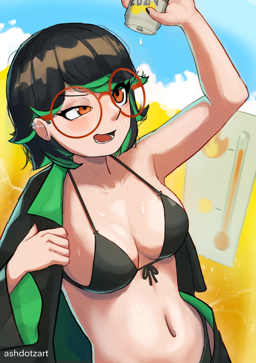 [OC - Hasu] It's way too hot...