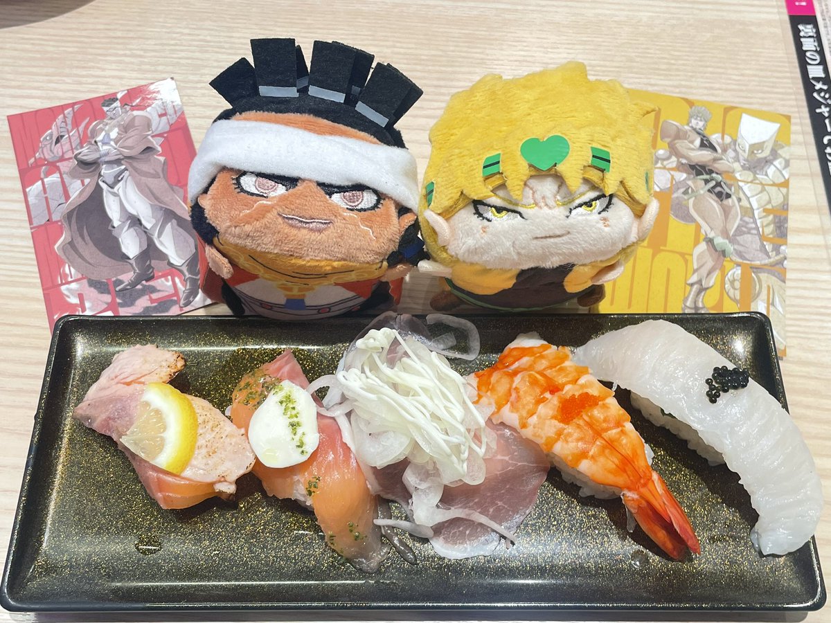 miZa_ta's tweet photo. お姉ちゃんとスシローコラボ行ってきた‼️
ステッカーとプレート自引きして神 https://t.co/L6hEQ810w7