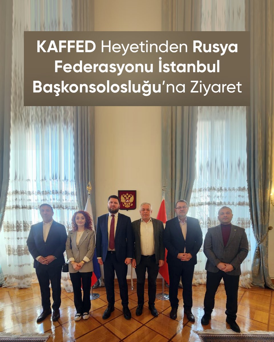 6 Şubat 2026 tarihinde, Kafkas Dernekleri Federasyonu Genel Başkanı Ünal Uluçay başkanlığındaki KAFFED heyeti, Rusya Federasyonu İstanbul Başkonsolosu Alexander Kalachev'i makamında ziyaret etti.

Ziyarette, KAFFED Genel Başkanı Ünal Uluçay tarafından Başkonsolos Kalachev'e yeni