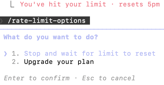 AI will get all the jobs, they are smarter, they never complain, they never stop.
Meanwhile Claude Code...
