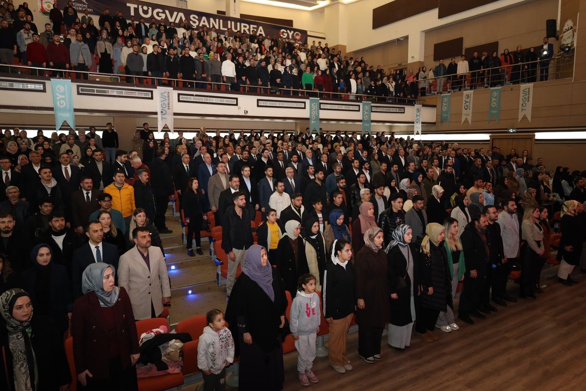 Bilgiyle donanmış, eğitimle şekillenen, hedefleriyle yarınları fetheden bir gençlik.

📍  TÜGVA Genç Yönetici Okulu Lansmanı

Çalışma ve Sosyal Güvenlik Bakanımız Sayın <a href="/isikhanvedat/">Prof. Dr. Vedat Işıkhan</a>, TBMM Başkanvekilimiz Sayın <a href="/bybekirbozdag/">Bekir  Bozdağ</a>, Milletvekillerimiz <a href="/CYAZMAC/">CEVAHİR ASUMAN YAZMACI</a>, <a href="/ibrahimeyyupogl/">Av.İbrahim EYYÜPOĞLU</a>,