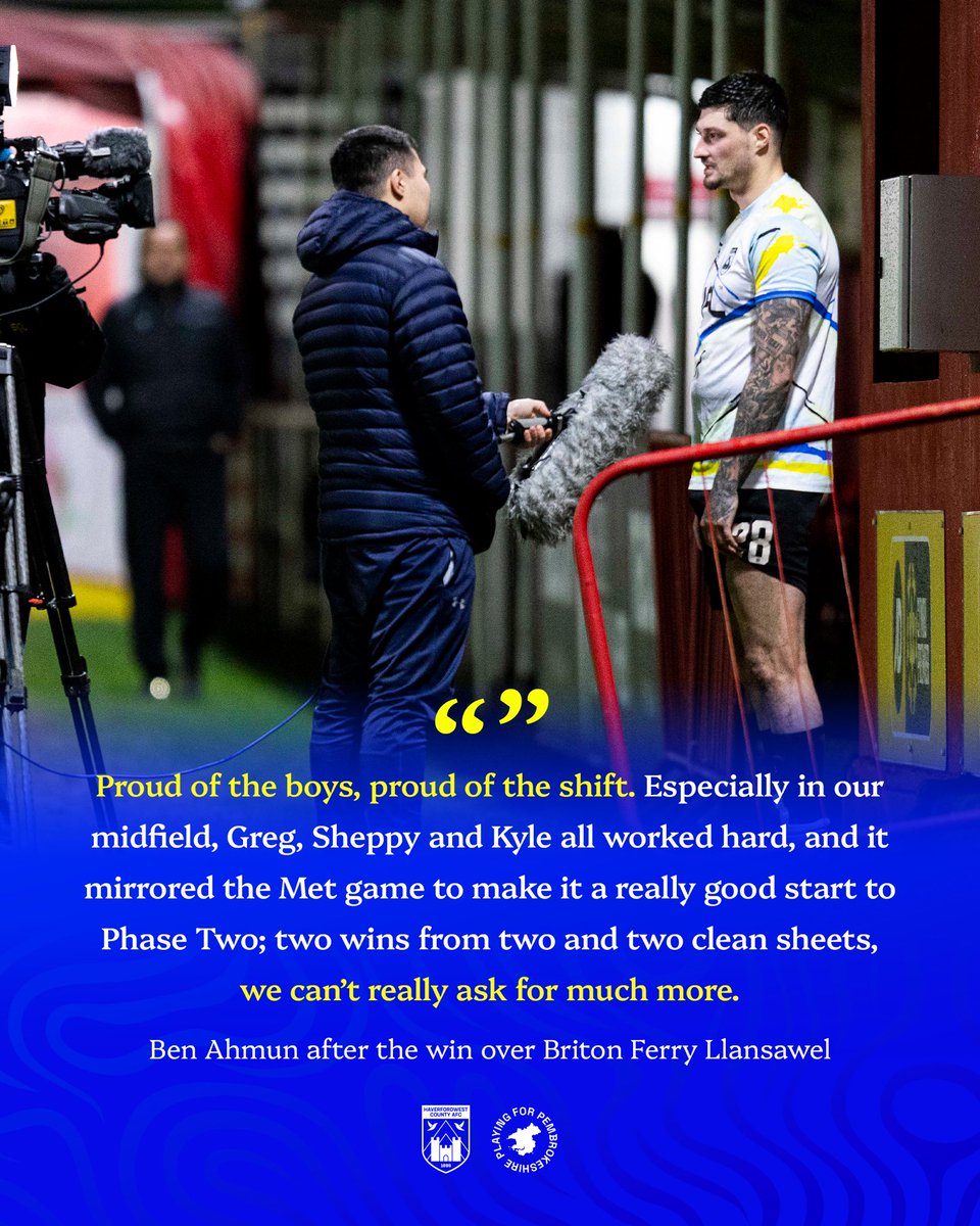 Haverfordwest County AFC 🏴󠁧󠁢󠁷󠁬󠁳󠁿 tweet media