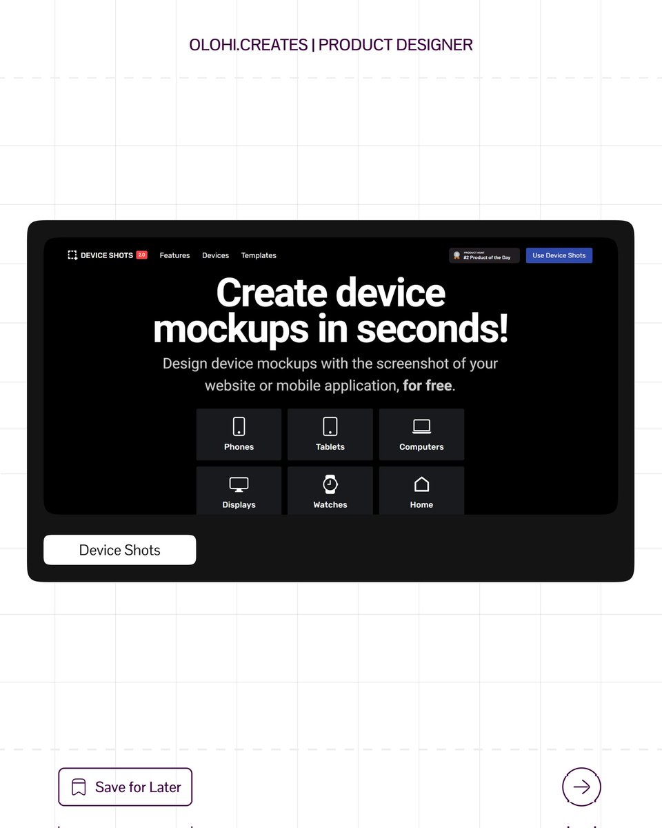 Good mockups can turn a nice design into a wow design. ✨

Swipe to find my go-to resources for device &amp; product mockups that make 

your work look real and polished, fast.
Which one are you trying first? 👀👇