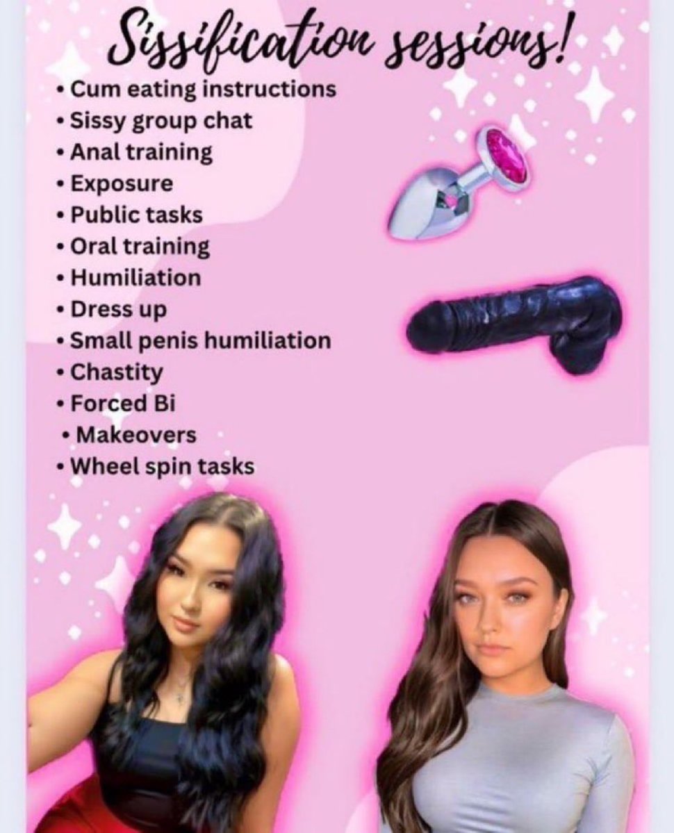 How do you think you're spending your day , addict?

Send a Direct Message 📩 to book for any of the following session;

~CEI/JOI Session 
~Sissygasm Session 
~Humiliation Session
~Sissy test