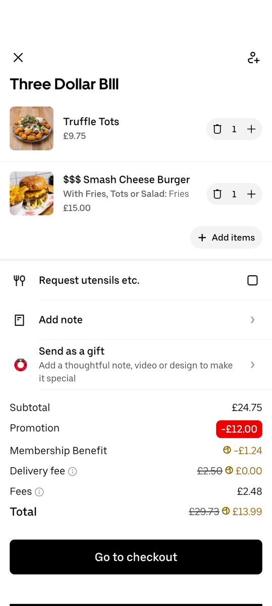 kevintm2e's tweet photo. @UberUKI_Support you stole money from me last night. I placed 2 orders using the promo you gave me and you charged me the full price. Please look into this. Here are screenshots of the price my orders should have been and a screenshot of the promo. I was charged nearly £30 each. https://t.co/2o9M4l3Nka