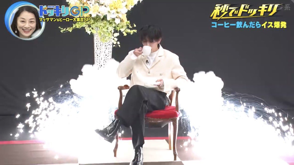 ゾックスを演じた増子敦貴さんきた！ イス爆発前後のキャラがゾックス