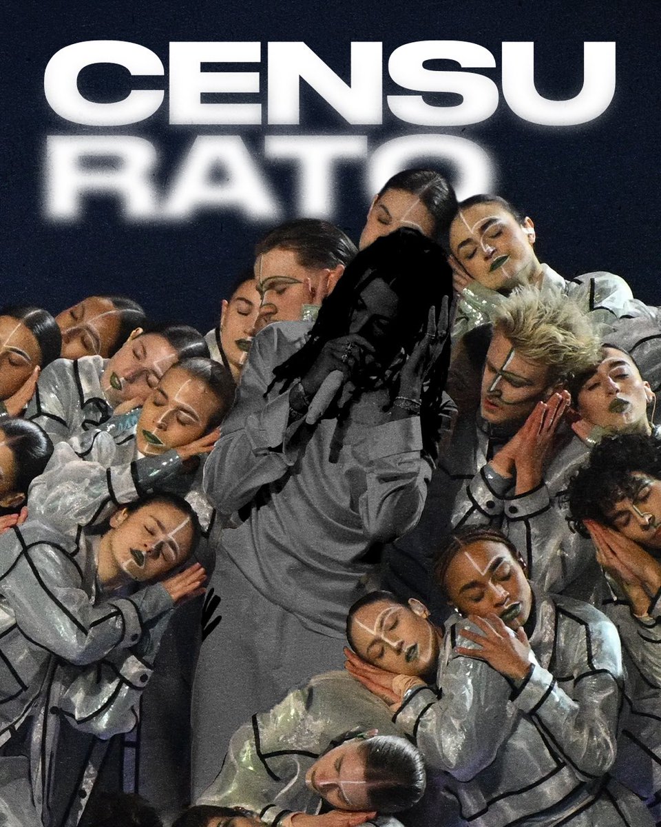 NFratoianni's tweet image. Ieri l’ennesima puntata di TeleMeloni in #rai.
Censurato #Ghali 
Non un primo piano e nemmeno una citazione da parte del melonianissimo Paolo Petrecca.
Dicono di battersi per la libertà di parola, ma solo per quelli che convengono a loro.
#Vergogna.