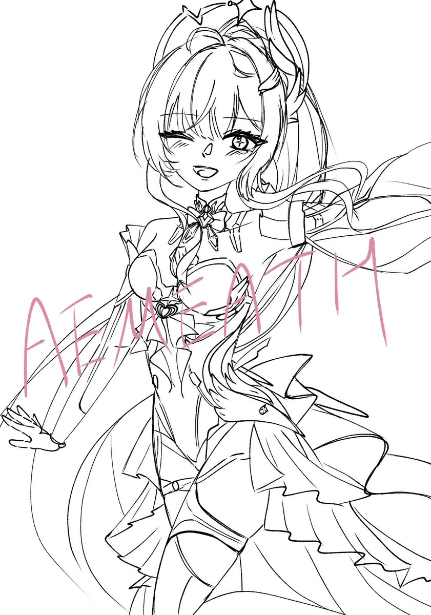 rkgk。ストーリー見て描きたくなったので