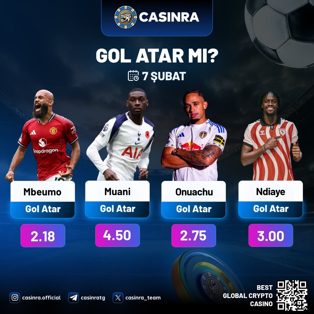 ⚽️ Gol Sahnesi Hazır — Kim Parlayacak? 💥

90 dakikada fark yaratacak o isim kim olacak⁉️

Seçimini yap 👉 doğru ayak, büyük kazanç! 

csnr.me/casinrax |  🔔 HIZLI BAHİS!