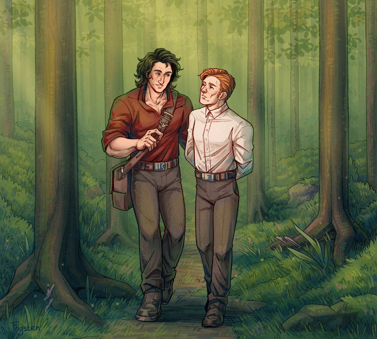 foysten's tweet photo. Commission for @beicifer_ 🌿 https://t.co/ouB6dn13YF