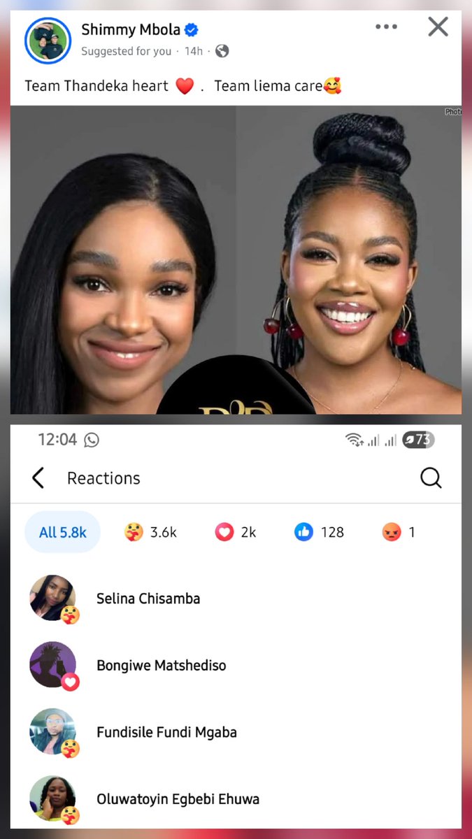 facebook lilies are not joking so stop playing around   #BBMzanziS6 #LiemaPansti