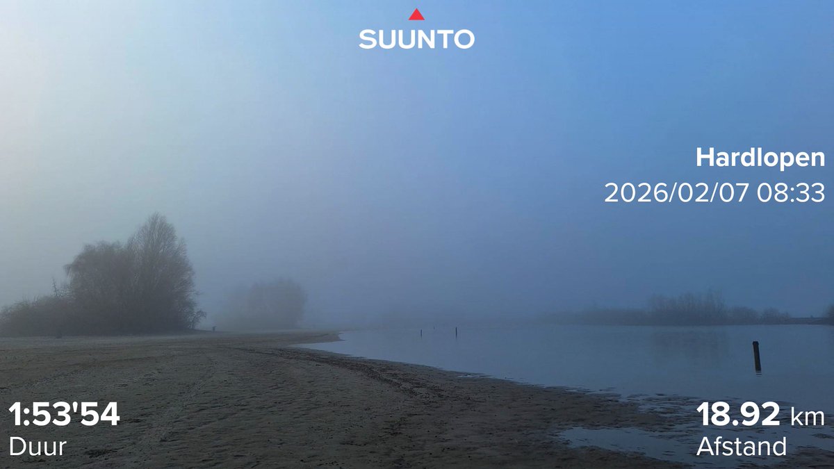 JongejanRichard's tweet image. Sereen...☁️🏃
@Lelystad @mooiflevoland @visitflevoland @sportflevo 
@loopmaatjes @hardloopvriend 
#saturdaymorning #runners #misty #Serenity #enjoylife 
Strava: strava.app.link/mMDqm6xSy0b
