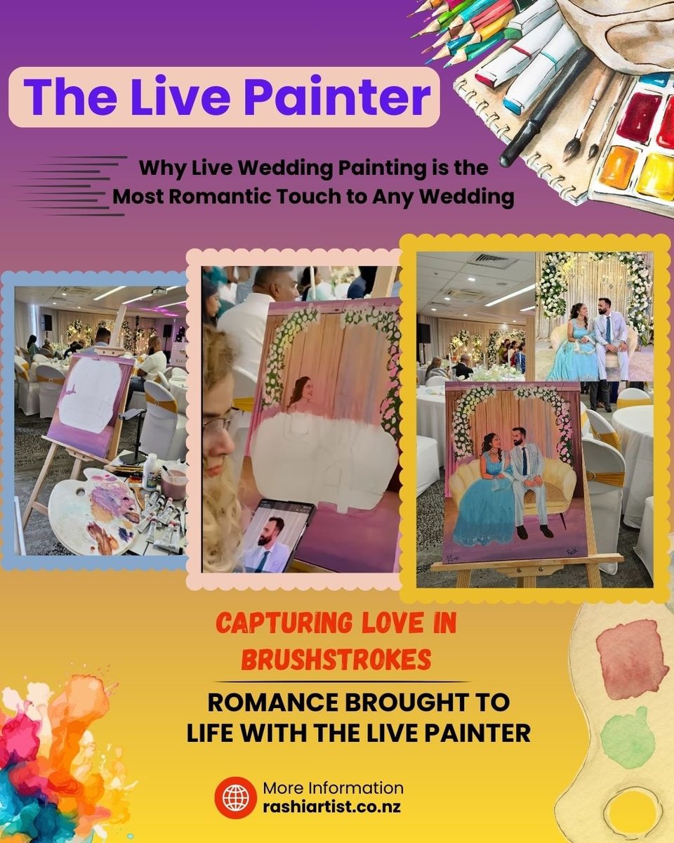 Valentine Week bookings open 💌 Hire me for Live Wedding Paintings Because some moments deserve to be painted, not just clicked ✨ — Rashi Artist #valentinesday #livepainting #valentineweek #hireanartist #rashiartist