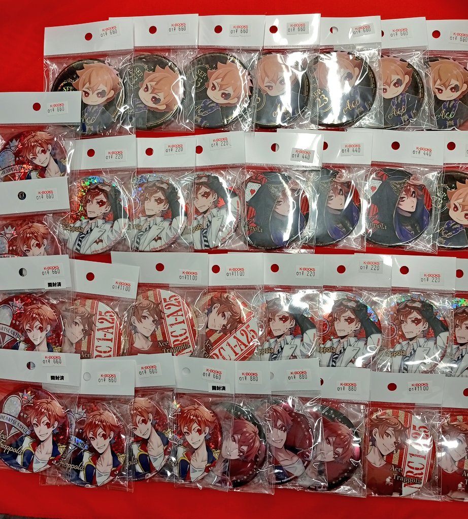 入荷情報】 ツイステッドワンダーランド エース プライズ缶バッジが