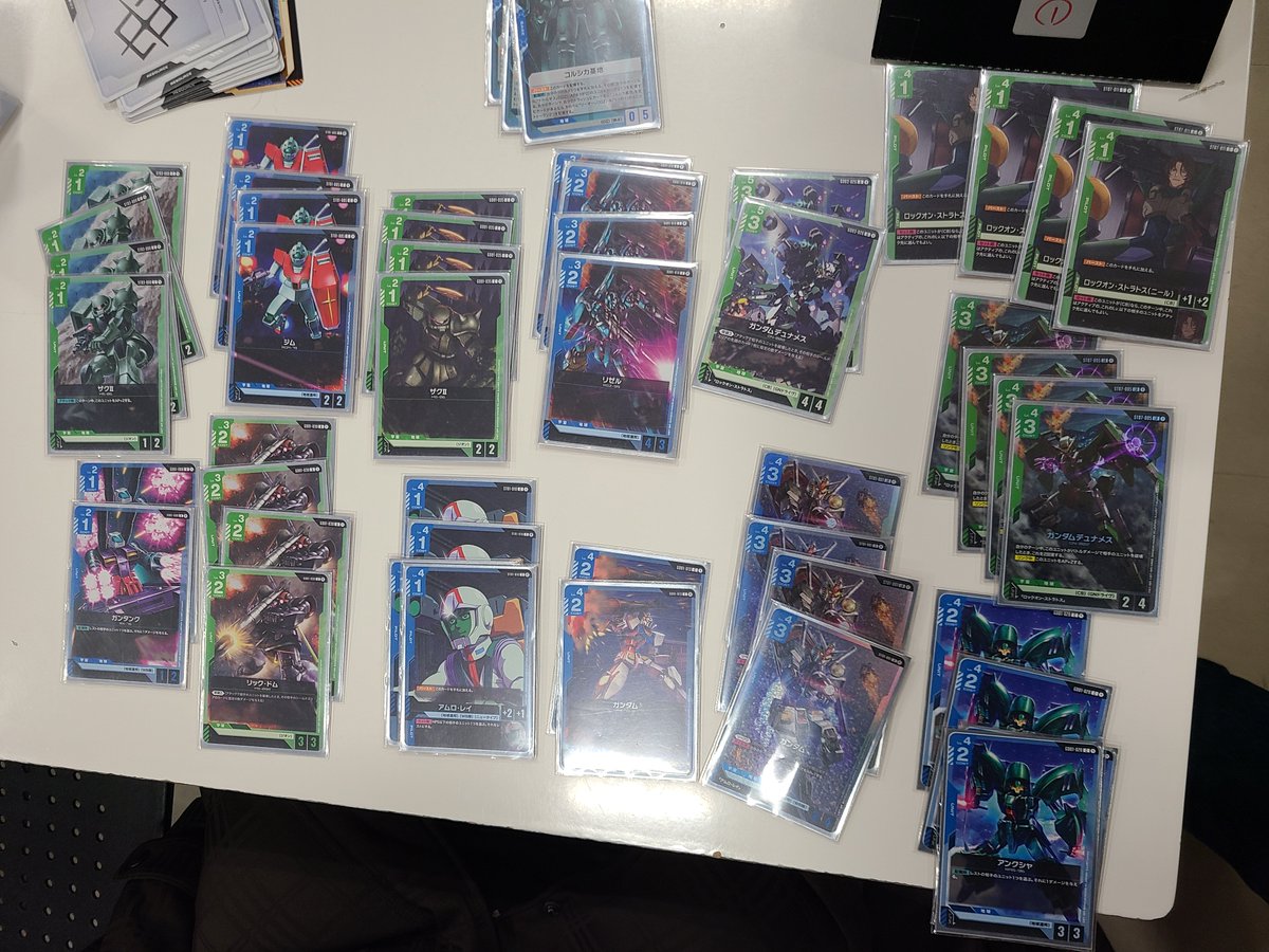 GCG】 #ガンダムカードゲーム 大会優勝デッキ紹介！ 本日開催のニュー