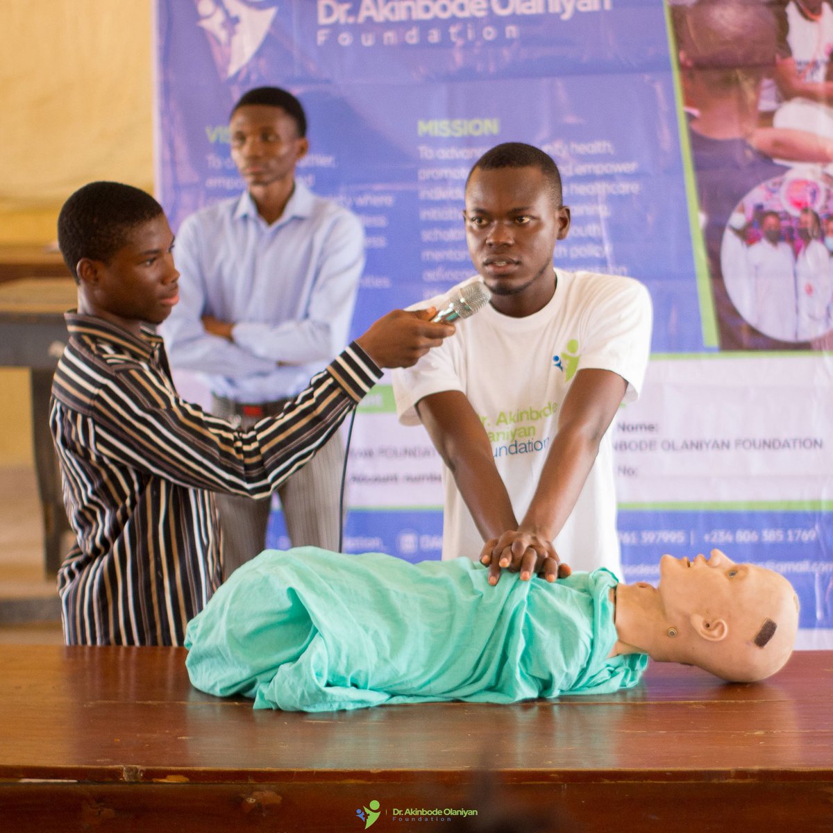 DAOFoundation_'s tweet photo. From the classroom to real-life skills.
Training students today. Saving lives tomorrow. 💚
#DAOFoundation #BLS #WhereCompassionMeetsAction https://t.co/ES1VCnNarZ