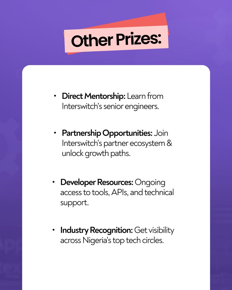 mlinlagos's tweet photo. The future of AI in Nigeria is built for the real world. π§ π
Registration for the @EnyataHQ x @InterswitchDev Buildathon is officially OPEN! π¦Ύ
Weβre inviting the #MLLagos community to bring your expertise to the stage.
Register here: https://t.co/cyjPWF0iGH https://t.co/CL47xWT2hl
