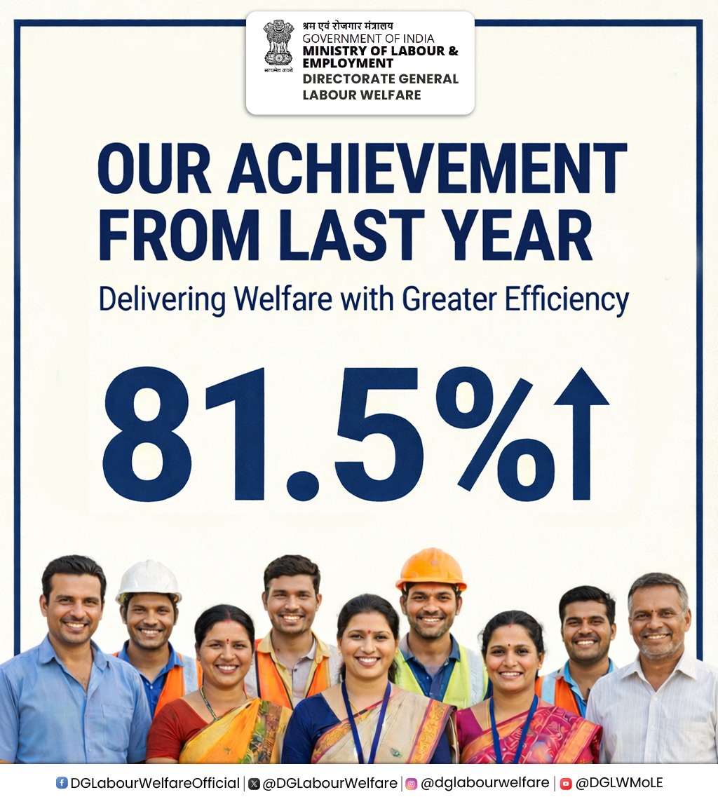 DGLabourWelfare's tweet photo. Through welfare initiatives, financial assistance is helping workers secure education, health, and a life of dignity for their loved ones.
#DGLW #LabourWelfare
#WorkerFirst #SocialSecurity #EducationSupport
#DignityForWorkers #ShramevJayate https://t.co/lqx6nrXNu4