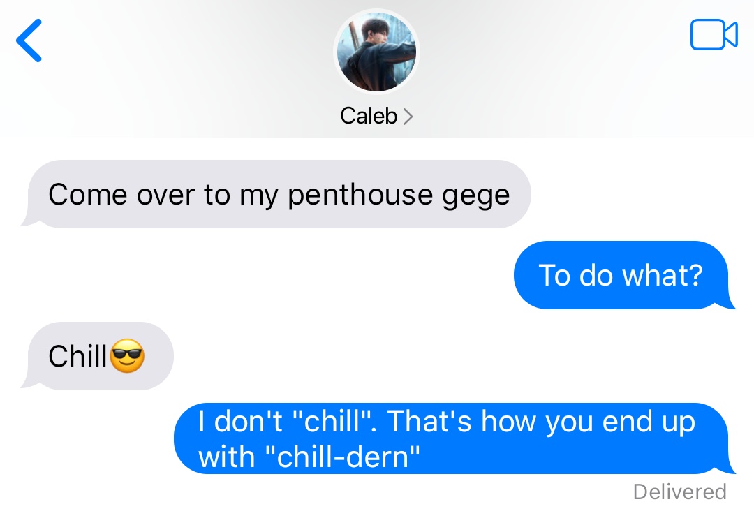 #applesnow chill