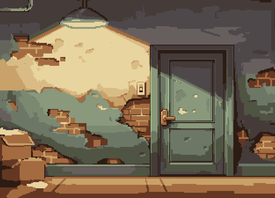 #pixelart concept for a project that I got sick before I could finalize to be paid for :(