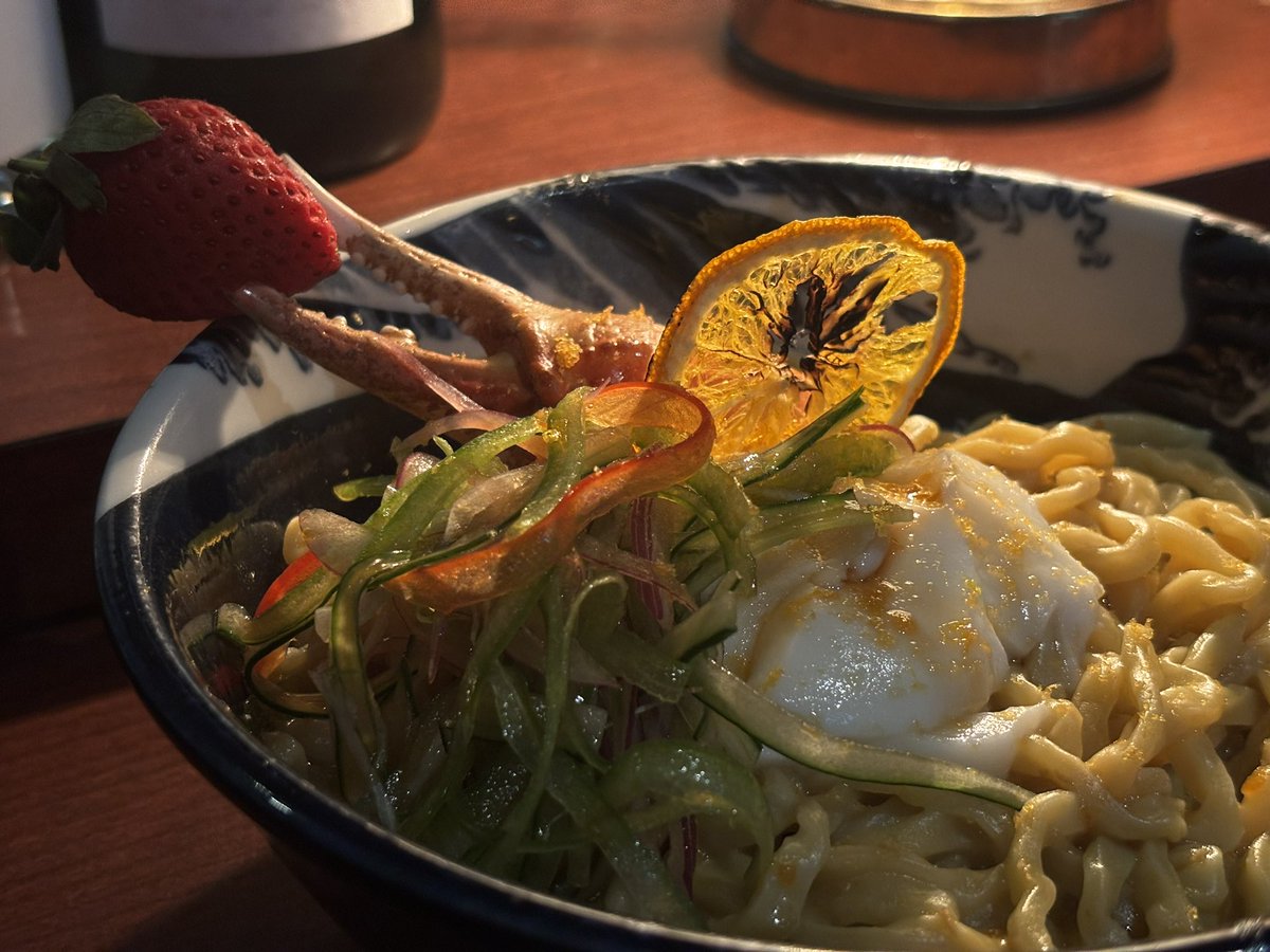 大稻埕巷子裡的酷拉麵店