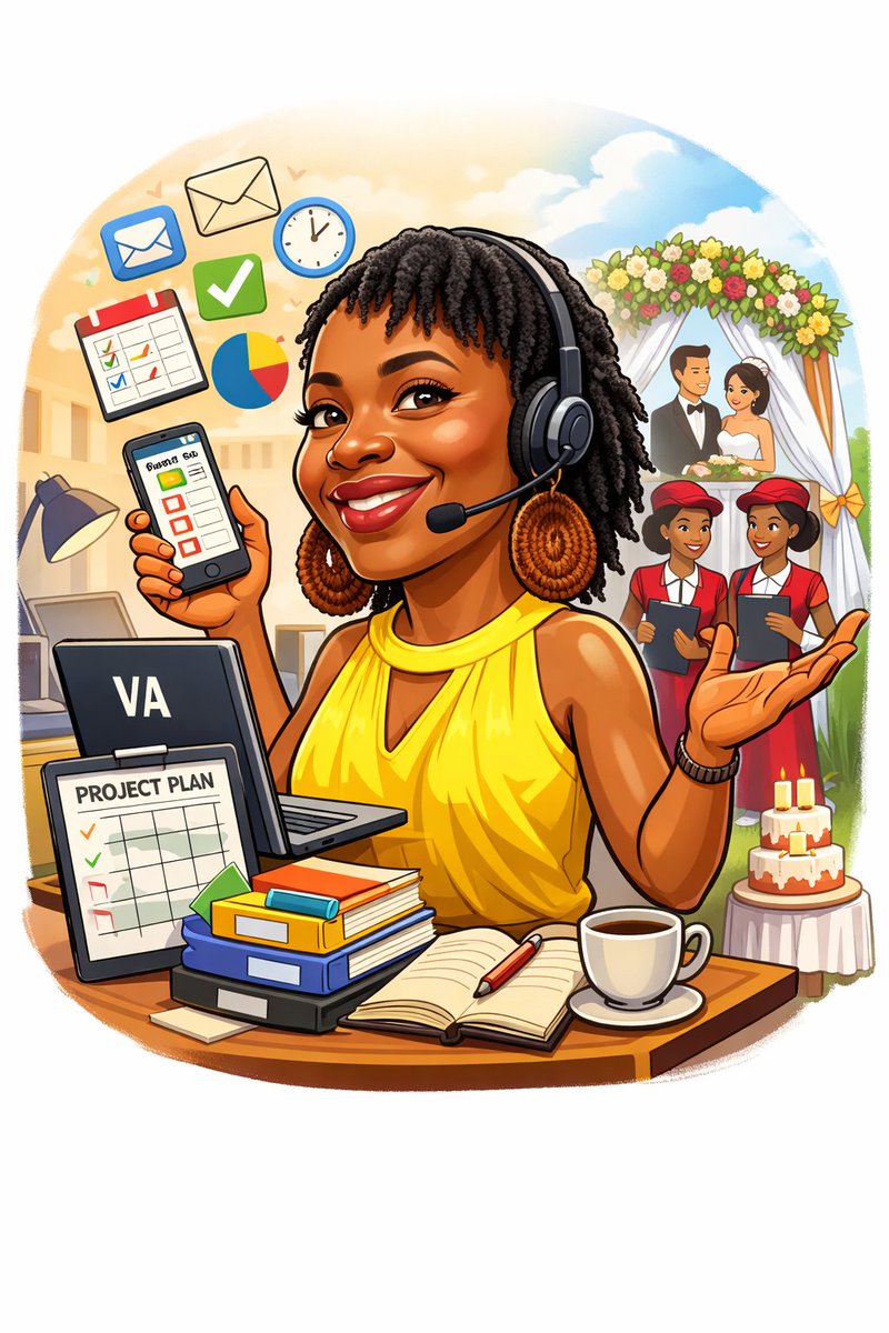 ChatGPT did not lie 😂

I'm a VA queen! I clean your inbox, reduce every operational stress so you can focus on growing your business 

I also run an Ushering brand that give your guests royal welcome😚
Book me for both, you've got nothing to worry about 😍