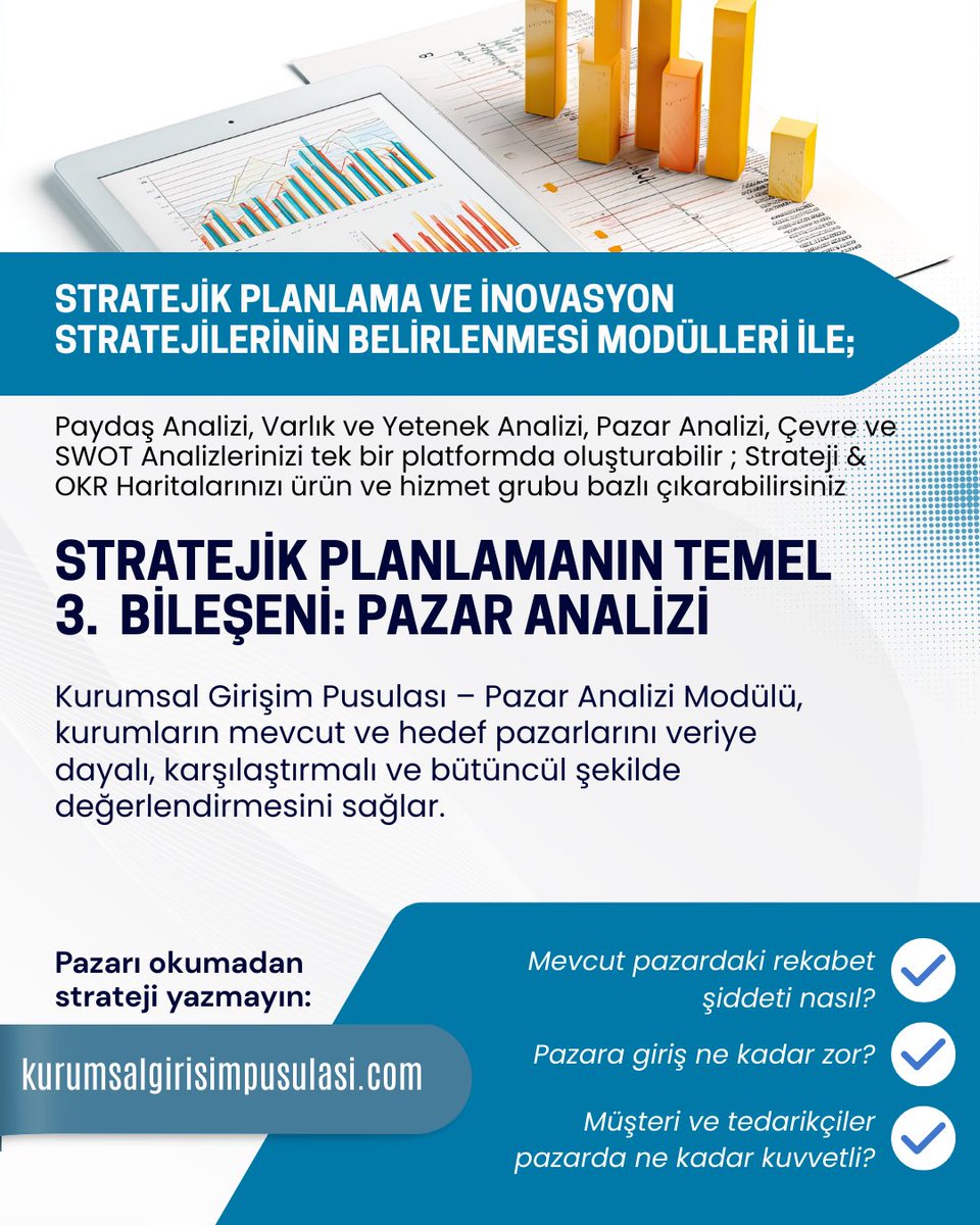 girisimpusula's tweet photo. 🚀 Kurumsal Girişim Pusulası | Pazar Analizi
İnovasyon stratejiyle başlar. Rekabet şiddeti, pazara giriş zorluğu ve güç dengelerini veriye dayalı analiz edin.
🔗 https://t.co/lCzyXmEJIr

#KurumsalGirişimPusulası #StratejikPlanlama #PazarAnalizi #Kurumsalİnovasyon #Rekabet https://t.co/X1gVEbvway