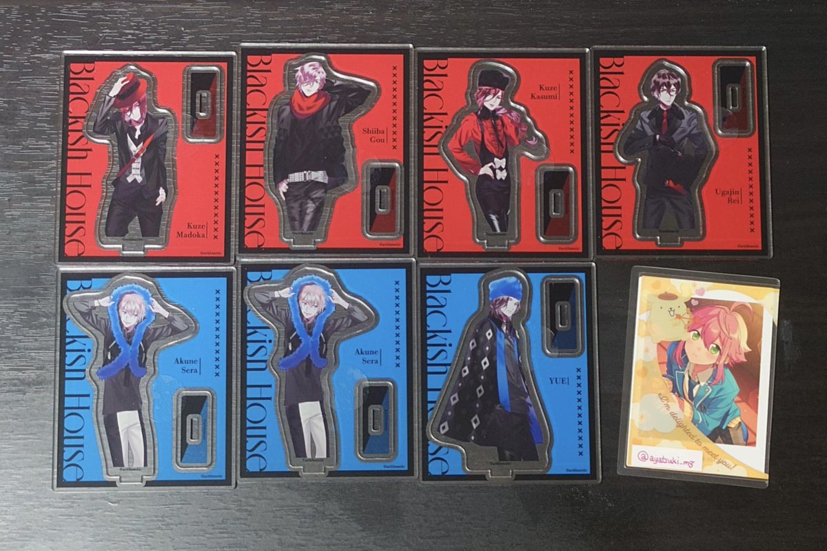交換】Blackish House ブラハ アクスタ 譲◈セラ2 澪 円 華純 YUE 剛
