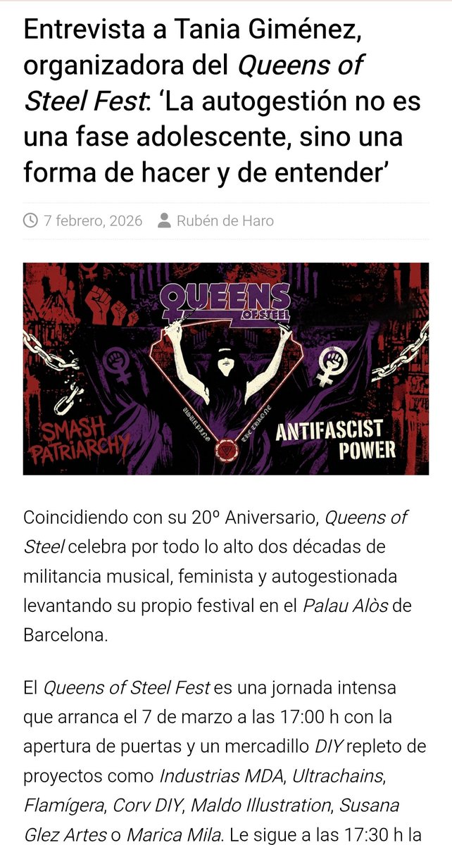 TaniaGimenez's tweet image. Quina il·lusió poder deixar anar tota aquesta turra 🥺 gràcies a la bona gent de Science of Noise 

scienceofnoise.net/entrevista-a-t…