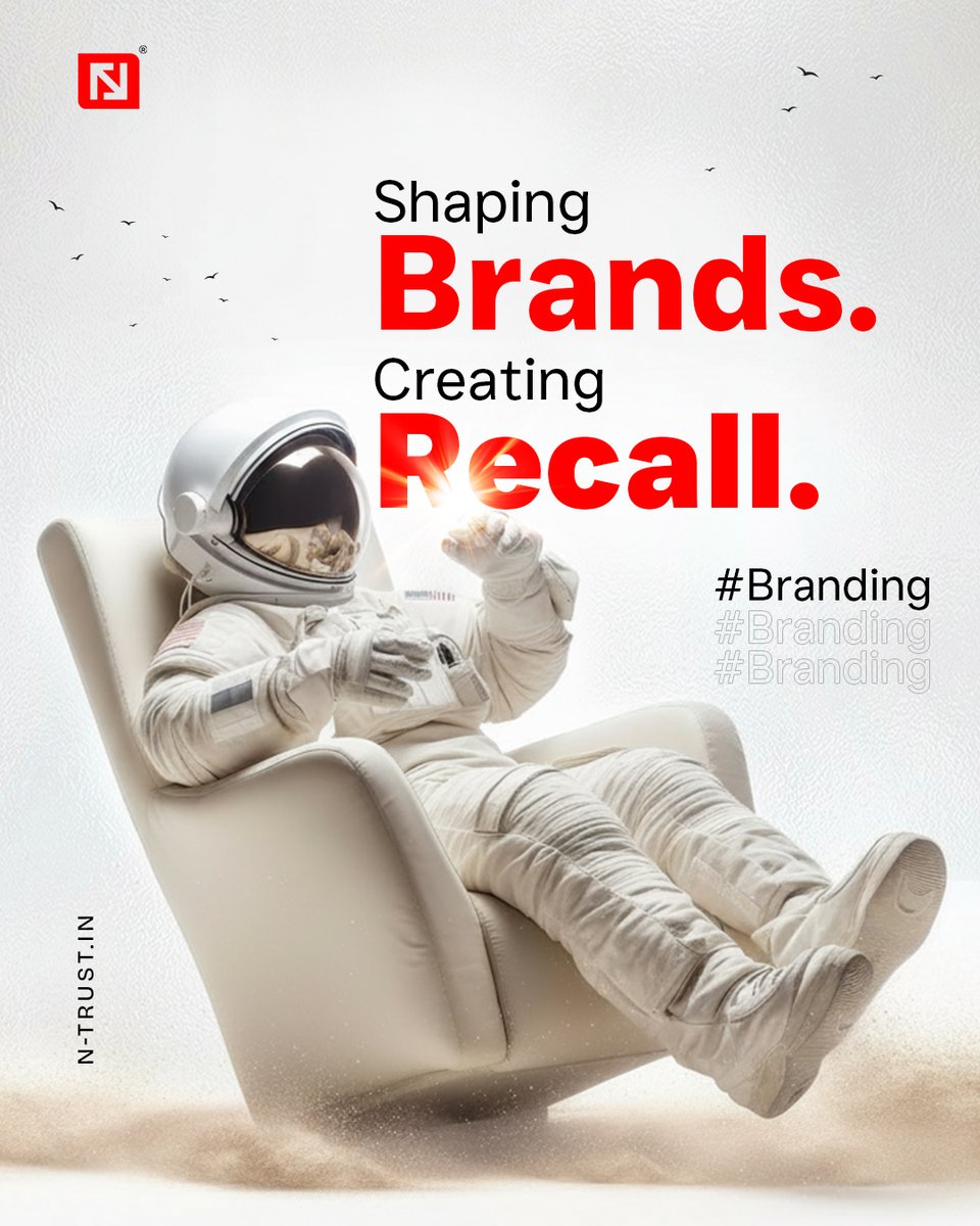 ntrustsolutions's tweet photo. Building brands that are impossible to forget. That’s the power of strategic branding.

Shaping perceptions. Creating memories. This is where brands are born.  Visit : https://t.co/7Ei6aMCDjp 
#Branding #BrandIdentity #BrandStrategy #LogoDesign #VisualIdentity #CreativeAgency https://t.co/pQYolv52En