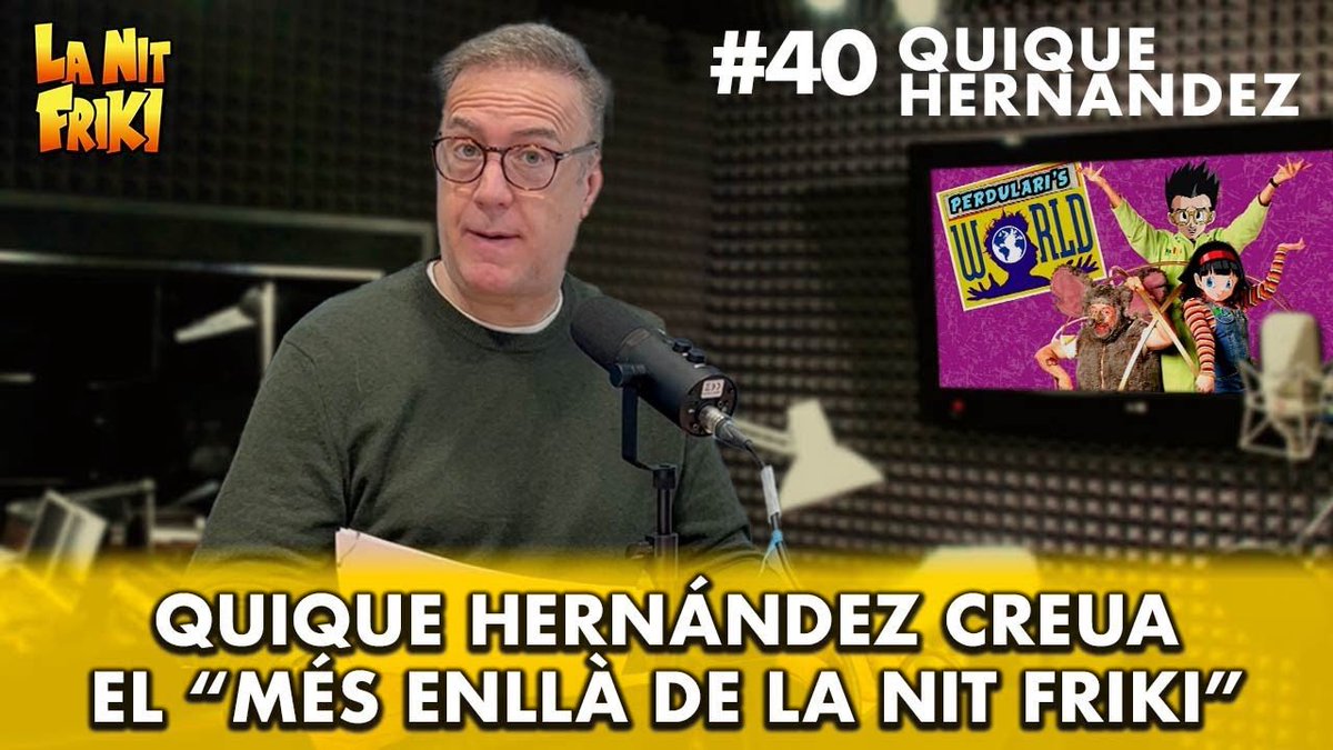 Què passa quan fusiones Bola de Drac i El Món d’en Beackman?
I One Piece amb el pallasso Pennywise de IT? 

Doncs si ho vols saber, no et perdis aquest Més Enllà de La Nit Friki amb Quique Hernández.

youtu.be/Y9JkC2-pCPQ?si…