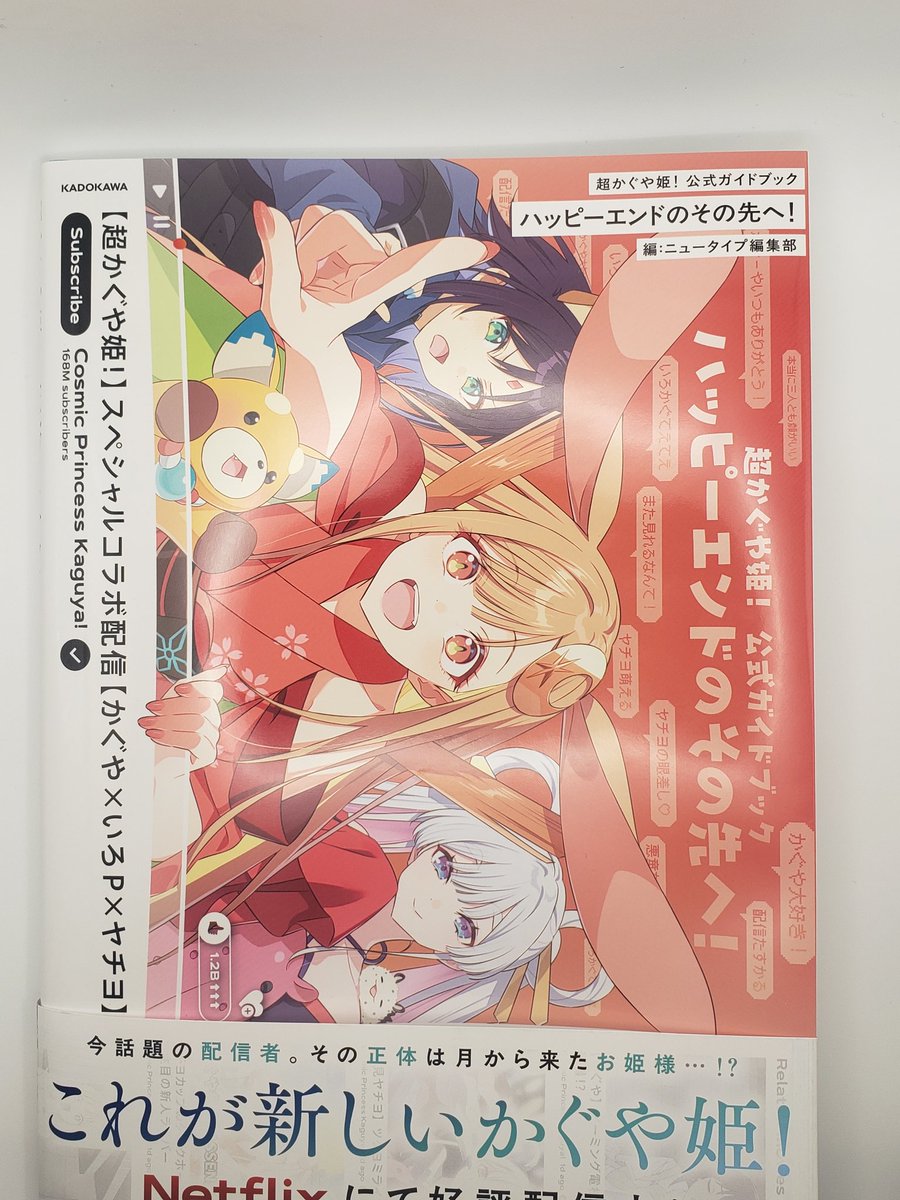 ガイドブック本当に神だった。
欲しい資料のほとんどが載ってる✨
モブもプロップも背景美術も!
なんとrayの衣装まで!嬉しすぎる‼️
#超かぐや姫