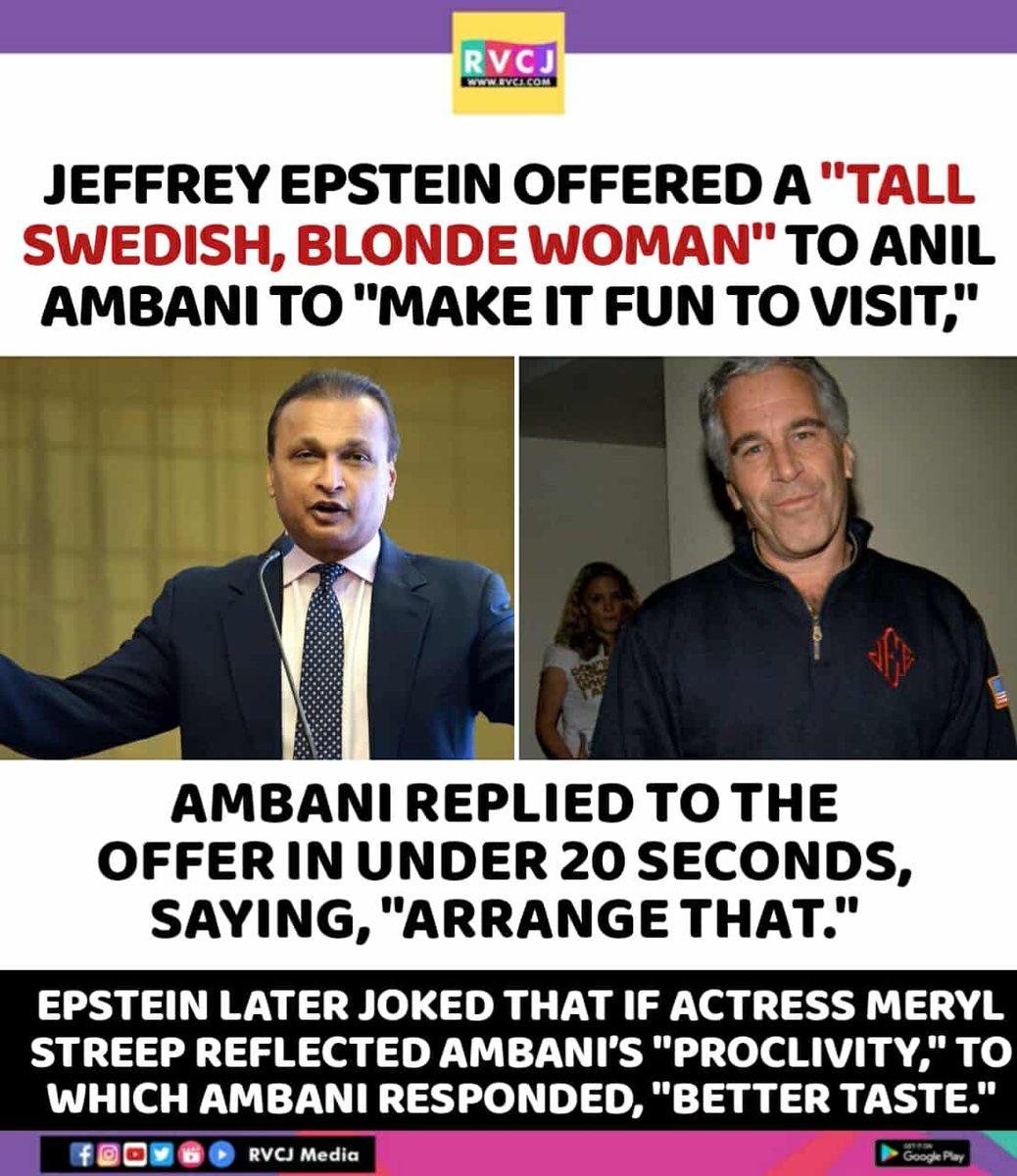 evergreen7425's tweet photo. One more shocking email..
Anil Ambani... https://t.co/BTvroQ6T4u