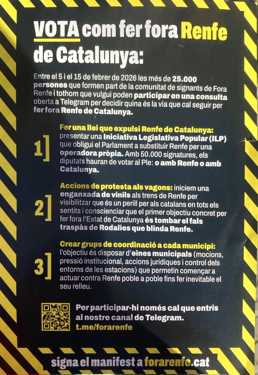 Us necessitem. Fem #forarenfe