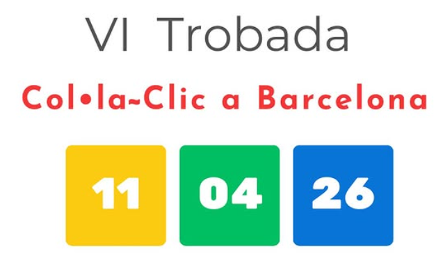 CollaClic's tweet photo. ⚠️⚠️ Anoteu-vos la data i el lloc, que ja arriba la VI Trobada Col·la-Clic ⚠️⚠️
I, aquest any, amb tallers sobre IA però també sobre altres temes tecnològics aplicats a l'educació.
📆 11 d'abril de 2026
📍 Escola FEDAC Sant Andreu https://t.co/XK8jpGGnHg