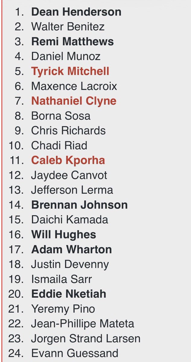 Palace Report tweet media