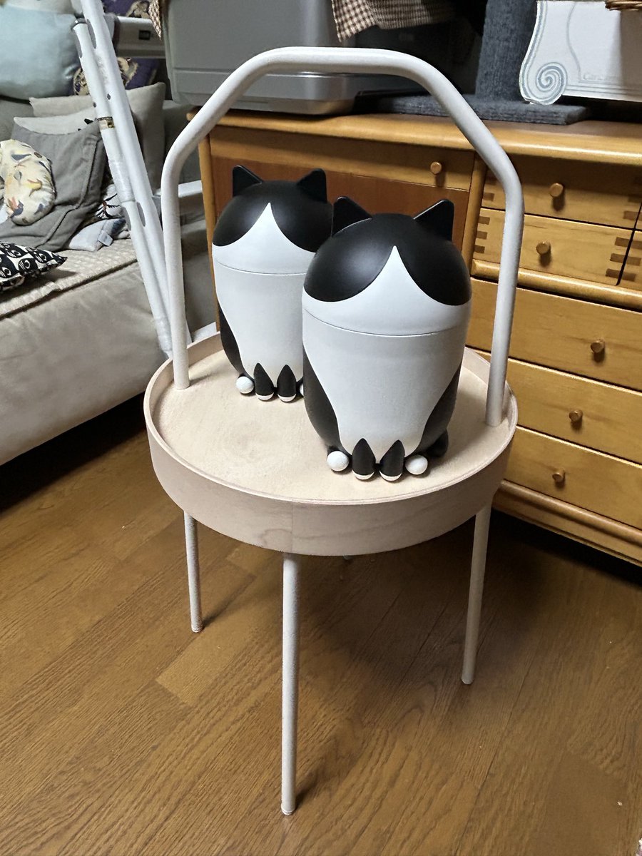IKEA行って来た🤩 2個買っちゃった🥰 ＃IKEA ＃ハチワレ猫