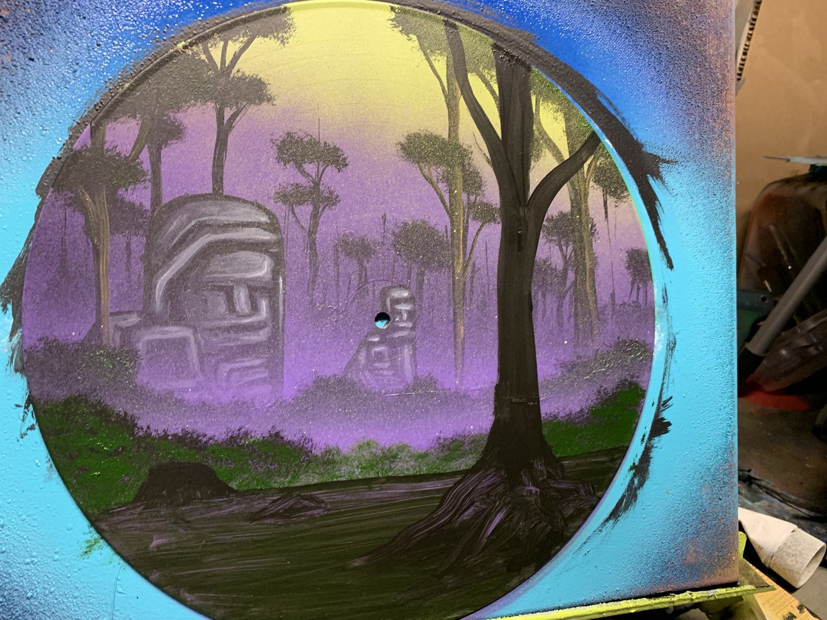bthewizcomics's tweet photo. Working on some new paintings for the audio book project 💯🥷 #hiphop #painting #art #illustration #goodart #art https://t.co/yvnf2PFifj
