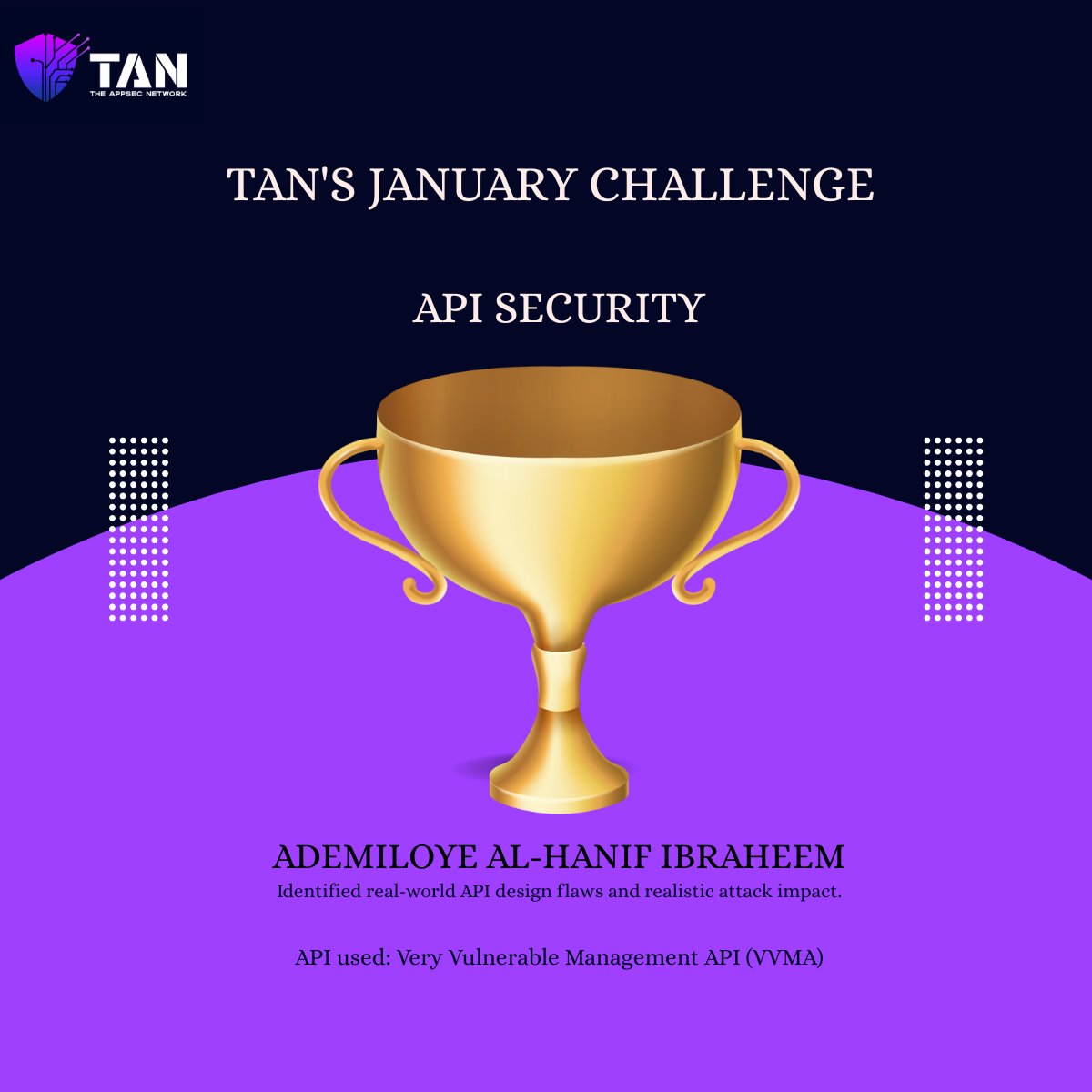 The Appsec Network (TAN) tweet media